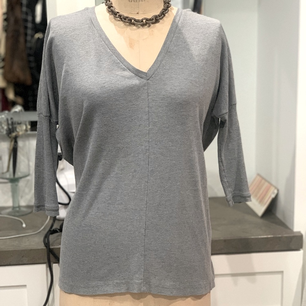 Dolan v-neck grey shirt